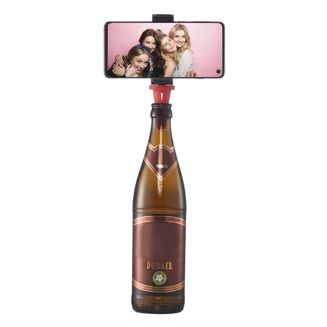 Handyhalterung für Flaschen Bottle Pod Fun, für Smartphones 5,8