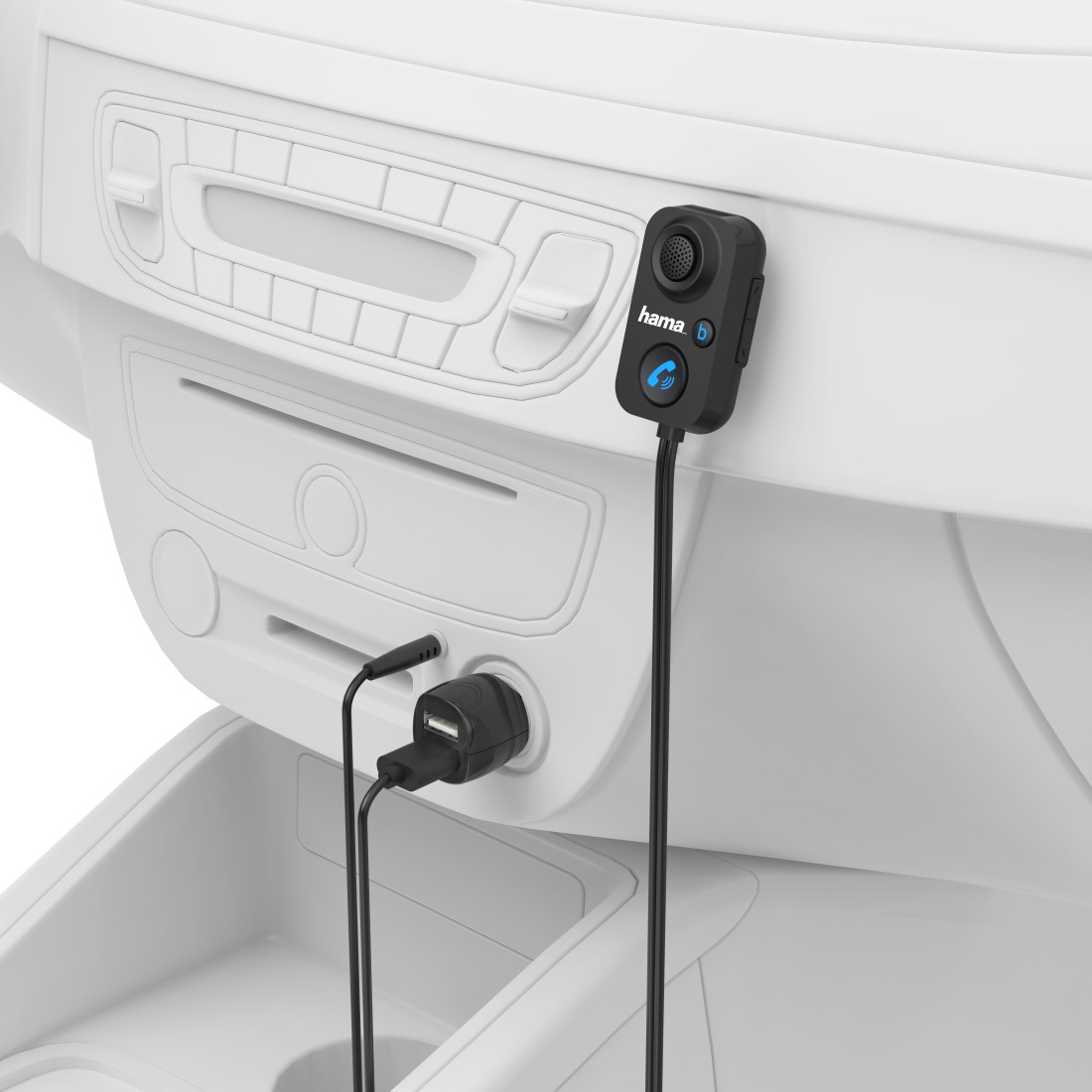 Hama Bluetooth® Hands-Free Device for Cars with AUX-In