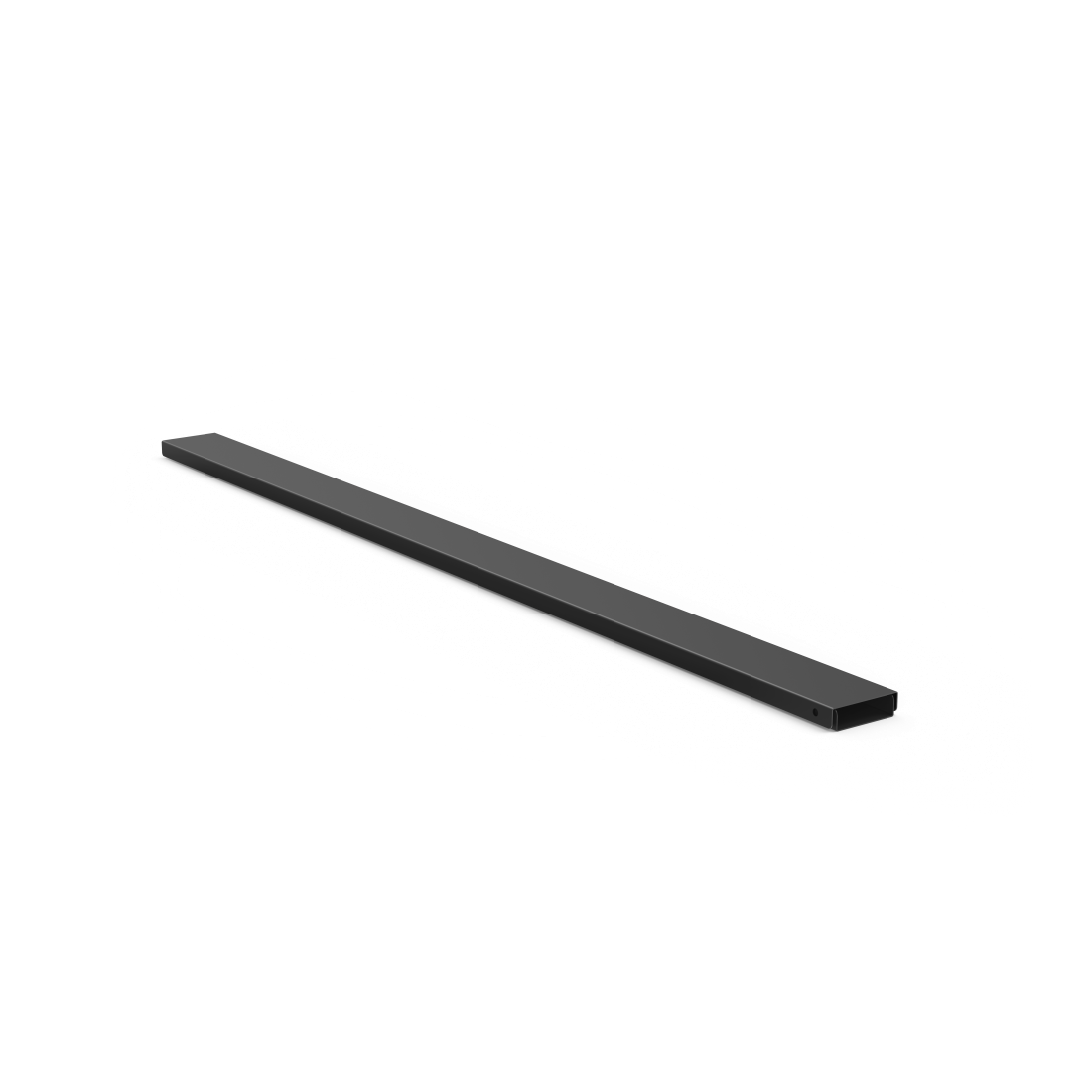Kabelkanal aus Metall zum Schrauben oder Kleben, magnetisch, 90 cm, Schwarz  | Hama
