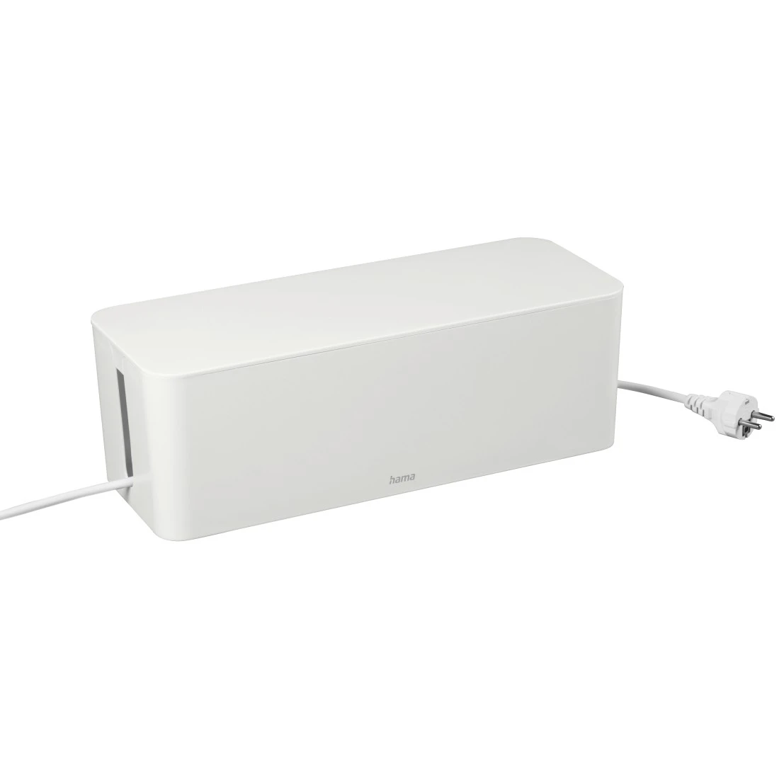 mengsel Antarctica rol Kabelbox "Maxi", 40,0 x 15,6 x 13,5 cm, Weiß | Hama