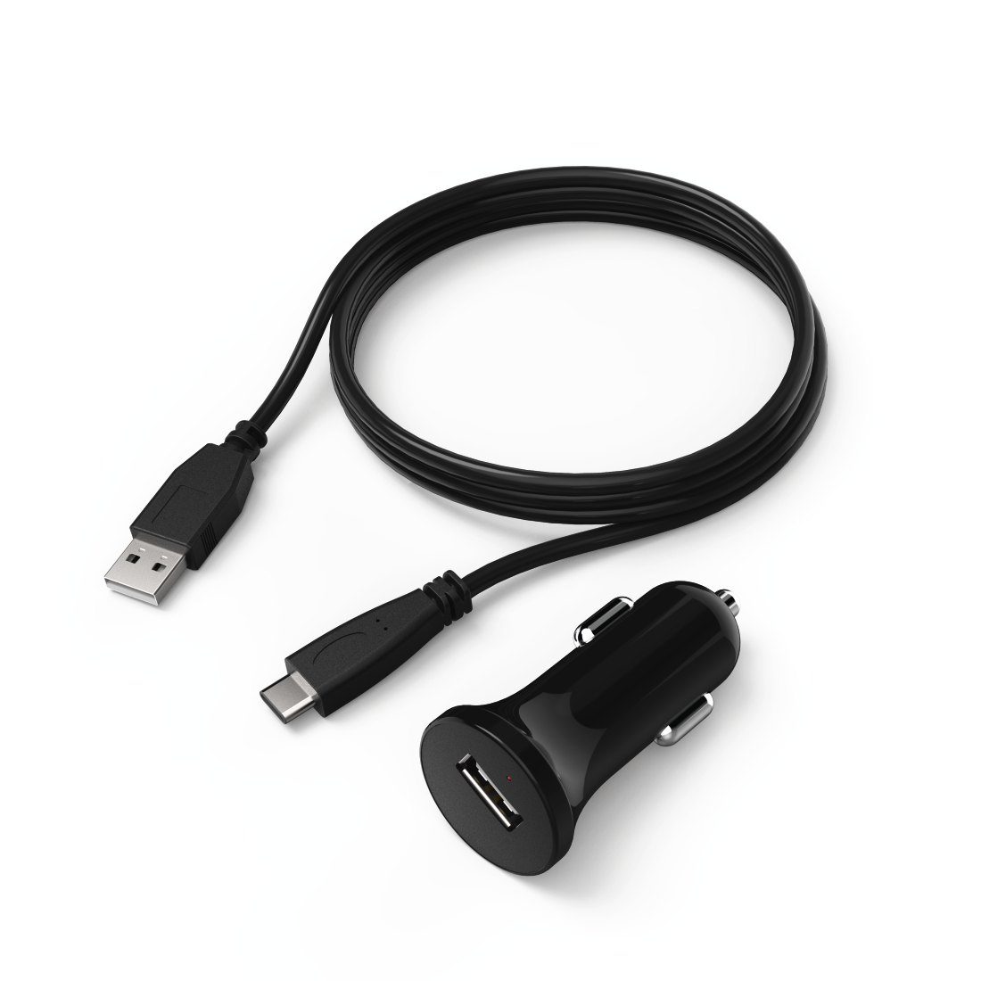 KFZ-Ladegerät mit USB-C-Kabel für Nintendo Switch/Switch Lite, Schwarz |  Hama