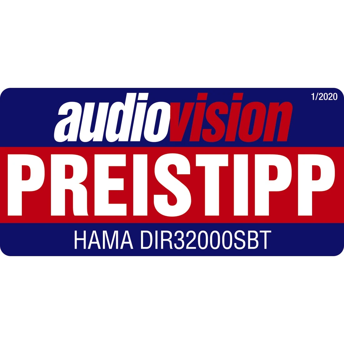 Schwarz Hama FM/DAB/DAB+/Internetradio/App/Bluetooth® \
