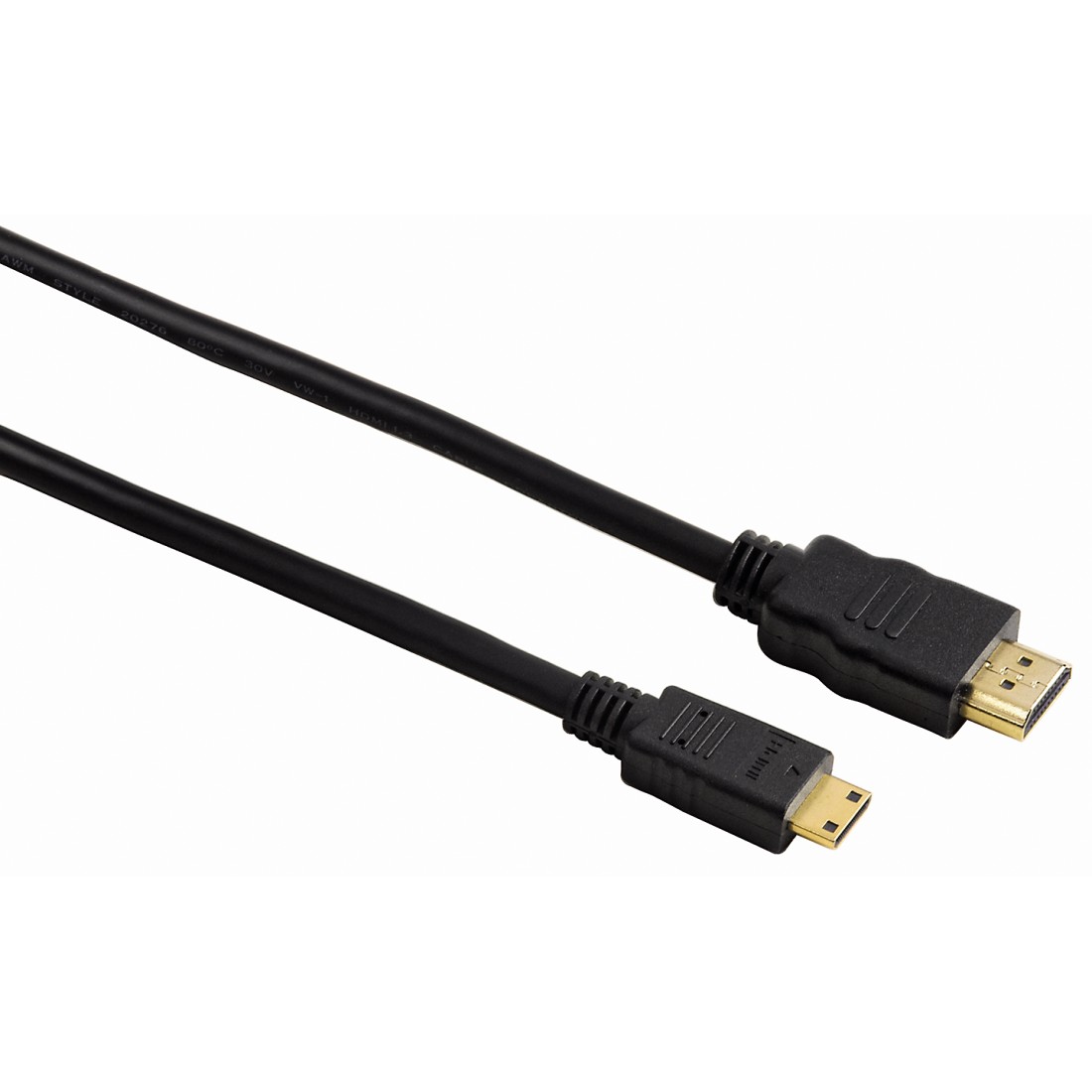 High Speed HDMI™-Kabel Stecker Typ A - Stecker Typ C (Mini), Ethernet, 2 m  | Hama