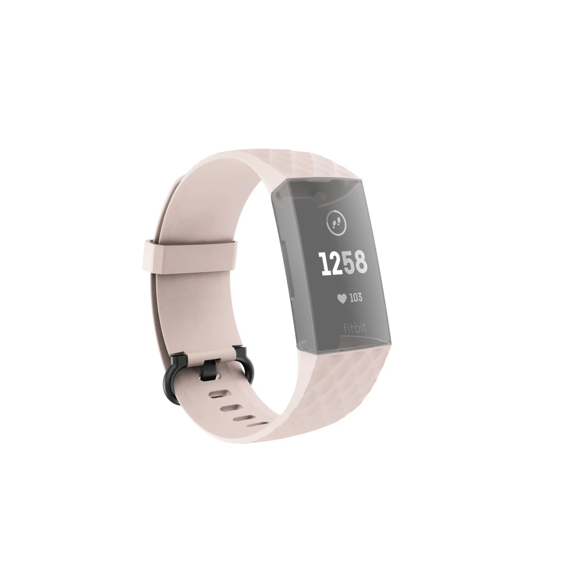 Armband für Fitbit Charge 3/4, Uhrenarmband zum Tauschen, universal, Rosé |  Hama