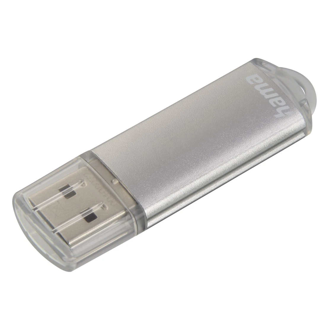 USB-Stick "Laeta", USB 2.0, 128 GB, 15MB/s, Silber | Hama