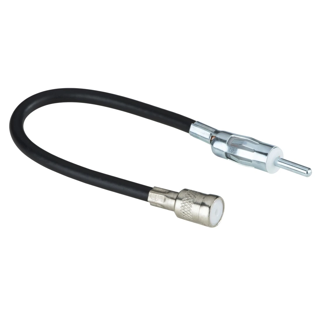 Antennen-Adapter Stecker ISO, 90° - Kupplung DIN