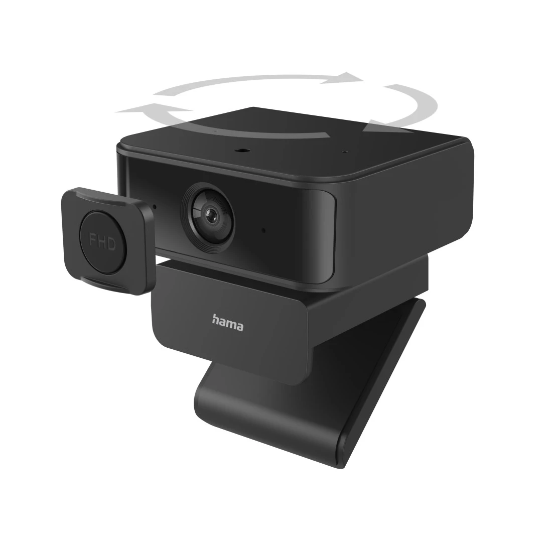 PC-Webcam "C-650 Face Tracking", 1080p, USB-C, für Video-Chat/-Konferenzen  | Hama