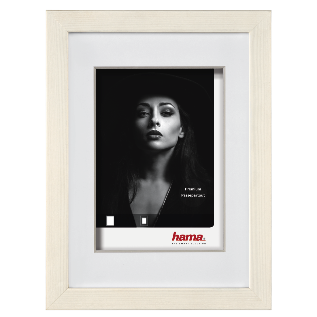 00175168 Hama Dana Wooden Frame 3d White 30 X 40 Cm At Dana Wooden Frame 3d White 30 X 40 Cm