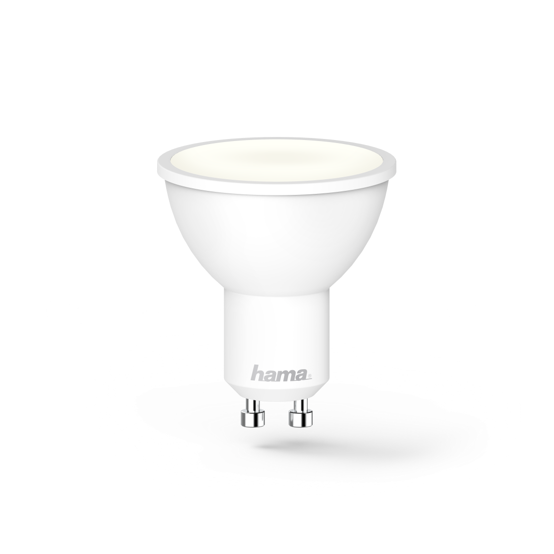 WLAN-LED-Lampe, GU10, 5,5W, dimmbar, Sprach-/App-Steuerung, | Weiß Hama für Refl