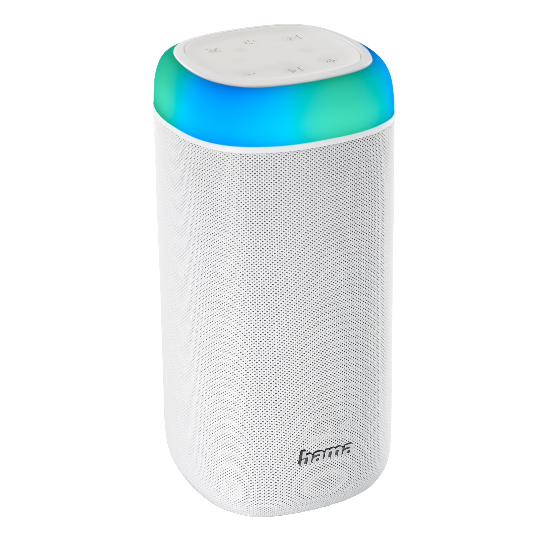 Bluetooth®-Lautsprecher "Shine 2.0", LED, spritzwassergeschützt, 30W, Weiß  | Hama