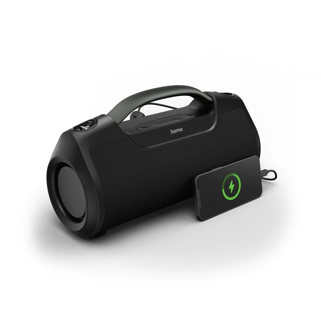 Bluetooth®-Lautsprecher "SoundBarrel", Strahlwasserschutz, 60 W, Power Pack  | Hama