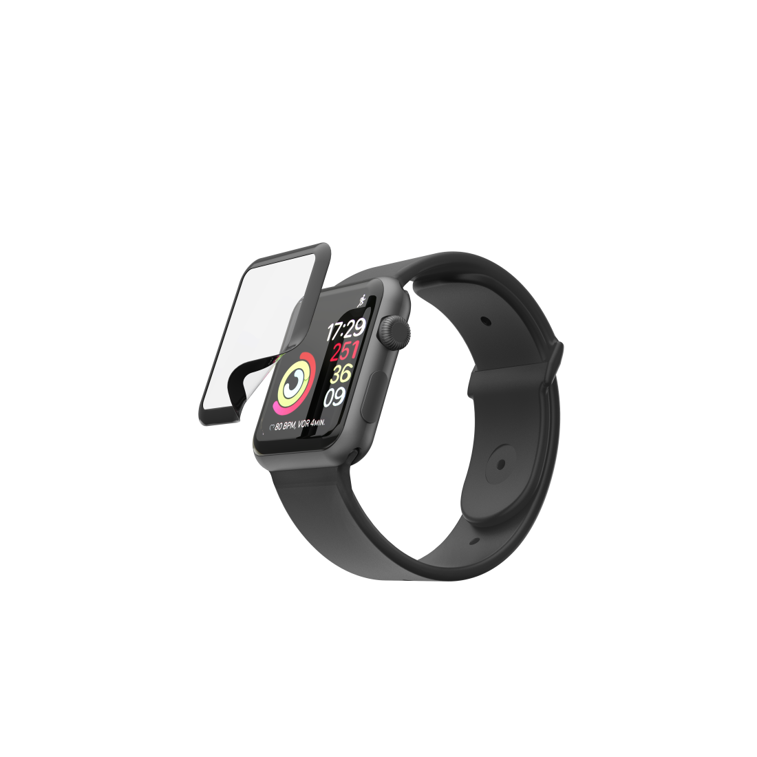 Displayschutz "Hiflex" für Apple Watch 4/5/6/SE 1. Gen/SE 2. Gen, 44 mm |  Hama