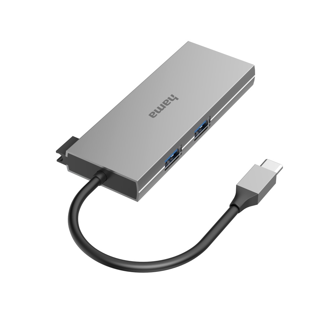 Hama USB-C Hub, Multiport, 6 Ports, 2 x USB-A, USB-C, HDMI™, SD, microSD