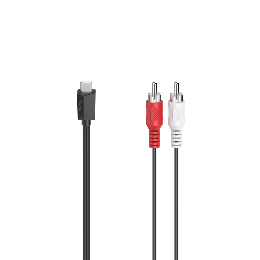 Audio-Kabel, USB-C-Stecker - Cinch-Stecker, Stereo, 1,50 m | Hama