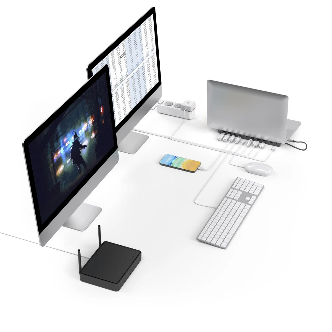 USB-C-Docking-Station, "Connect2Office Pro", 10 Ports | Hama