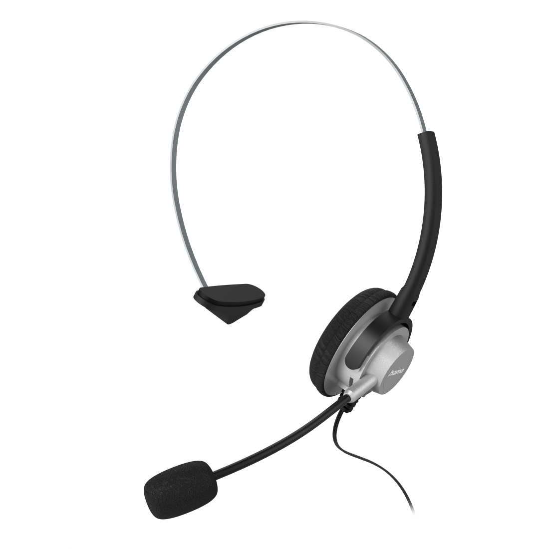 00201157 Hama On-Ear-Headset für schnurlose Telefone, 2,5-mm-Klinke