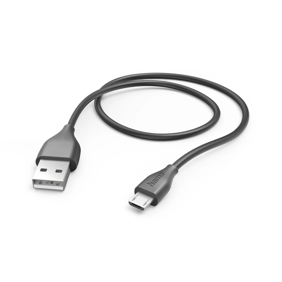 Ladekabel, USB-A - Micro-USB, 1,5 m, Schwarz | Hama