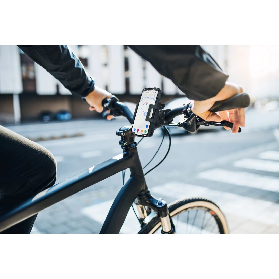 Hama Smartphone-Halterung »Fahrrad-Handyhalterung Flexible, universal für  Lenkerstange« ➥ 3 Jahre XXL Garantie
