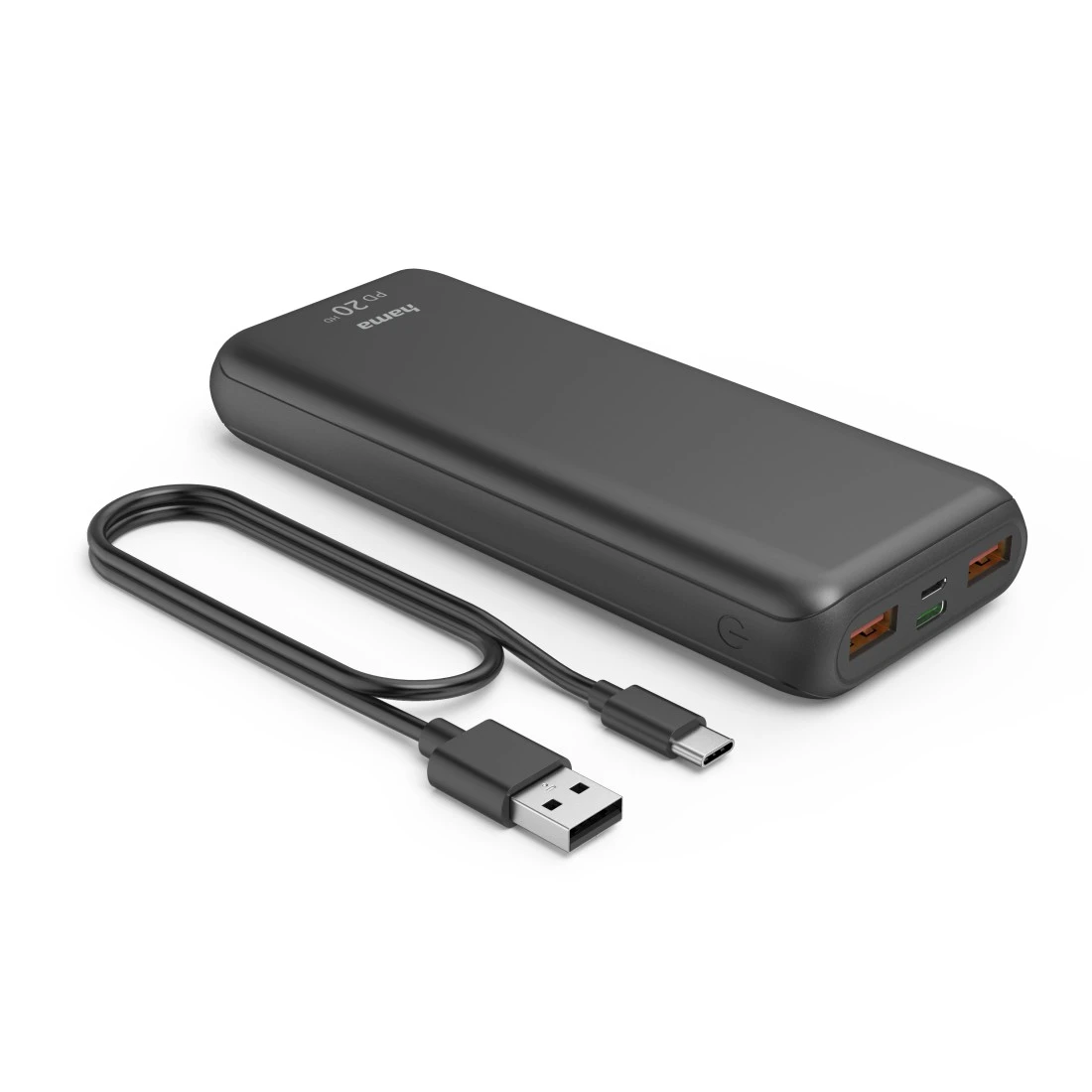 Schnellladen, | USB-A, USB-C, Hama 1x für Pack \