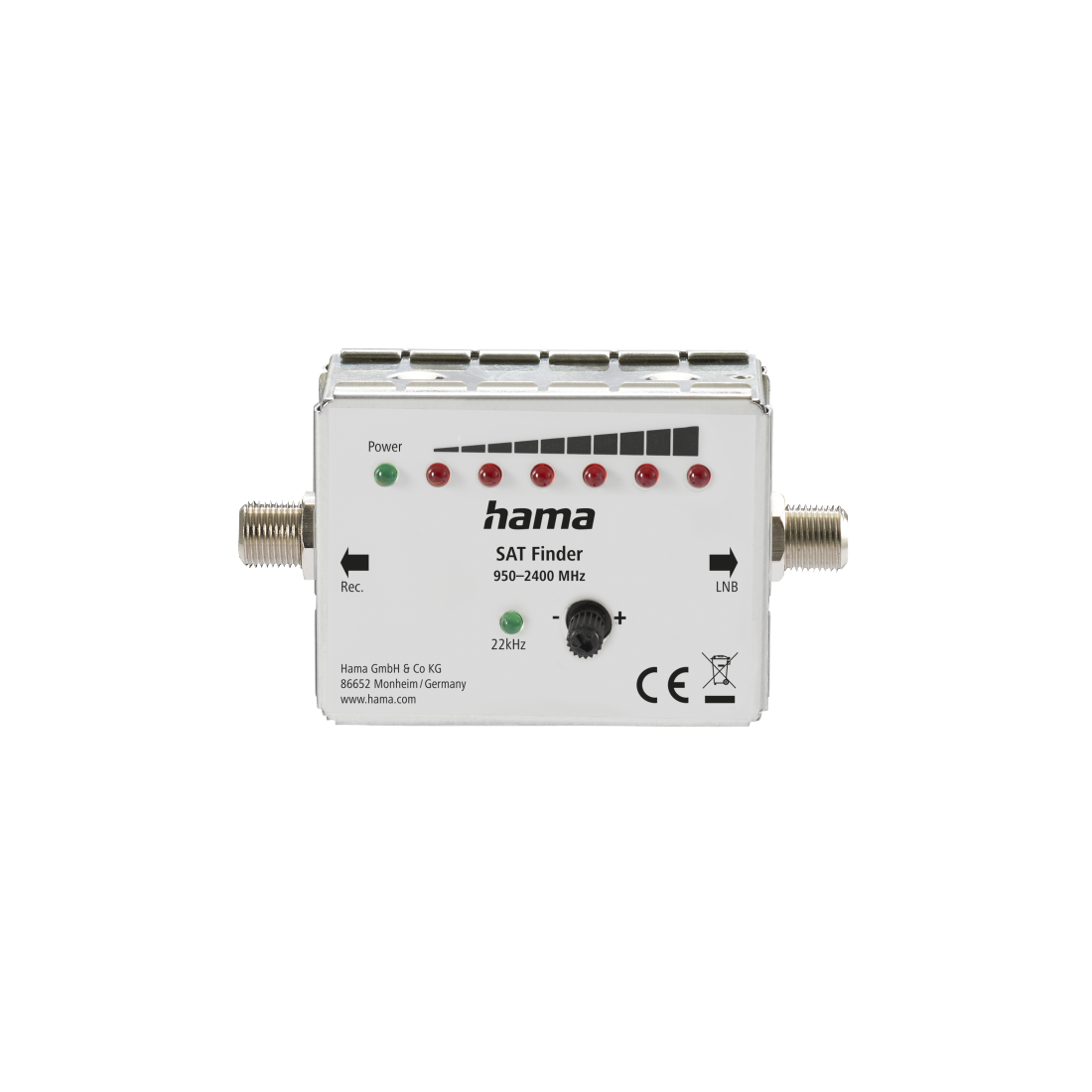 SAT-Finder mit LED-Anzeige | Hama