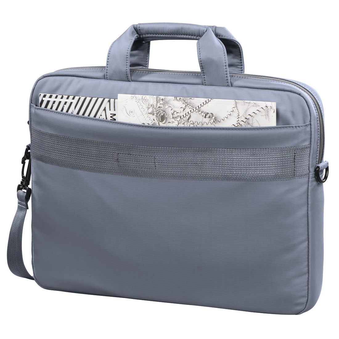 Laptop-Tasche "Toronto", bis 34 cm (13,3"), Grau/Blau | Hama
