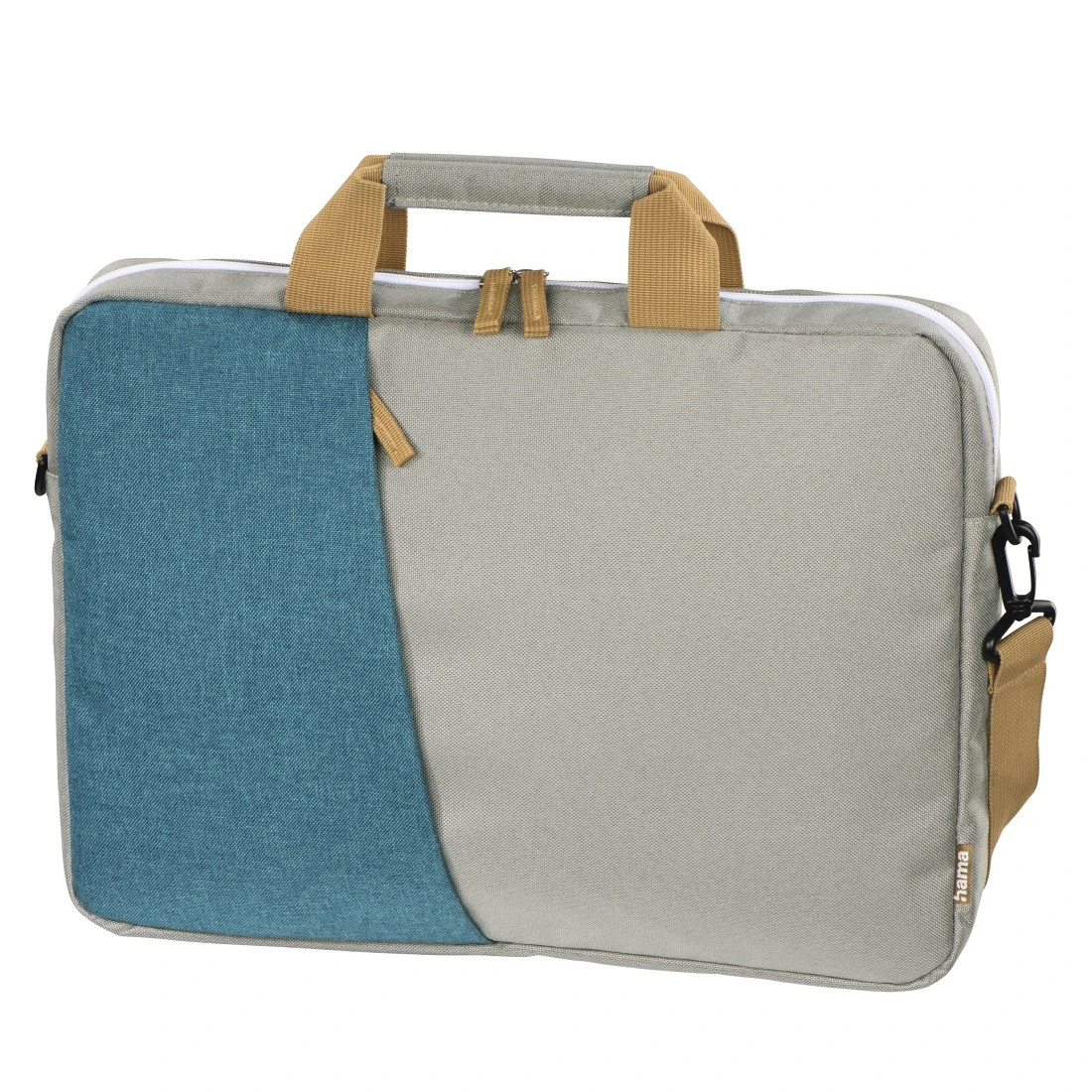 Laptop-Tasche "Florenz", bis 40 cm (15,6"), Petrol/Grau | Hama
