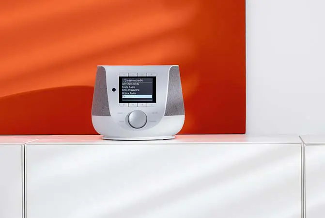 Internetradio in Wohnungsumgebung.