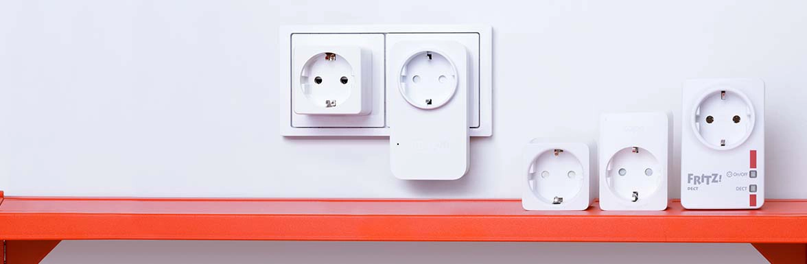 unterschiedliche WLAN-Steckdosen