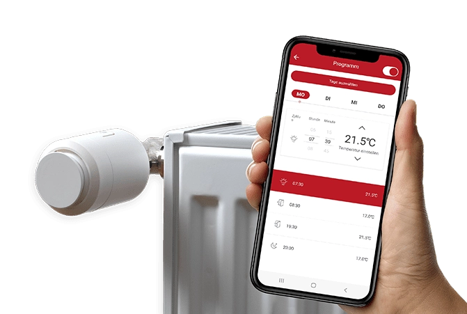 Smarte Heizung mit App