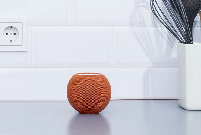 Küche mit smartem Gadget