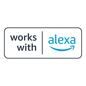 Logo works with Alexa