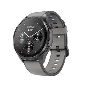 Freigestelltes Bild von Hama Smartwatch "9000" mit GPS, Musikspeicher, AMOLED 47 mm und wasserdicht