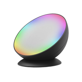 Hama Smarte LED-Tischleuchte, RGBW-Beleuchtung, indirektes Licht, dimmbar, 6W