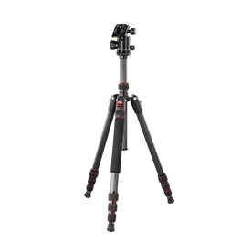 Hama Dreibeinstativ "Ramble II Duo Carbon" Reisestativ f. Kamera u. Handy, 170cm